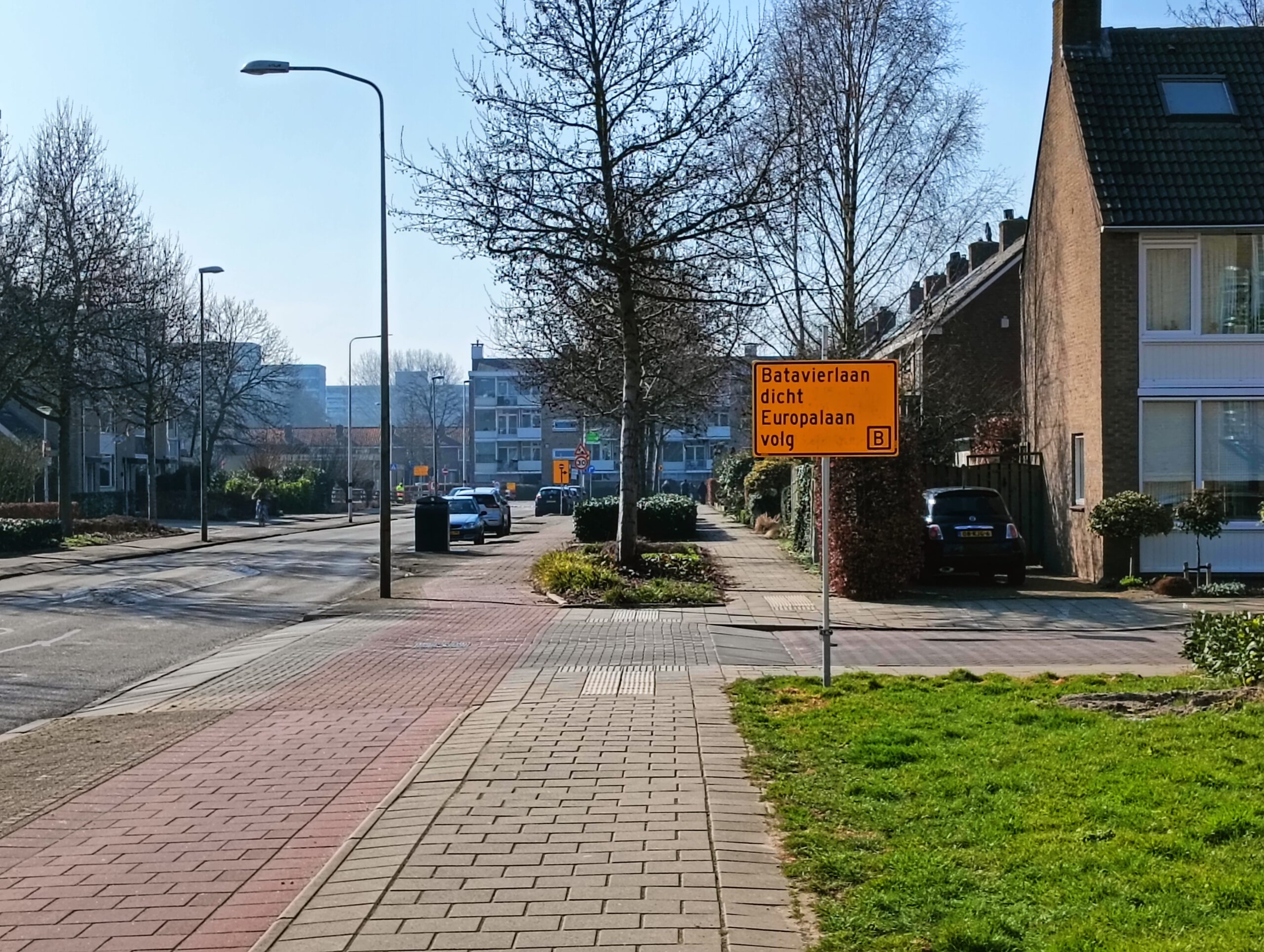 Hoe bouw je een zakelijke reputatie op? - Bouwwerkzaameden op de Batavierlaan, Nieuwerkerk aan den IJssel (maart 2025) - Foto: © 2025 Wesley M. Dekker