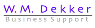 Logo W.M. Dekker Business Support